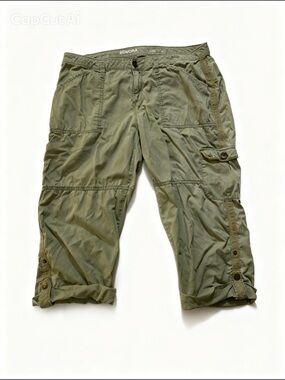 SONOMA Olive Utility Capri Pants